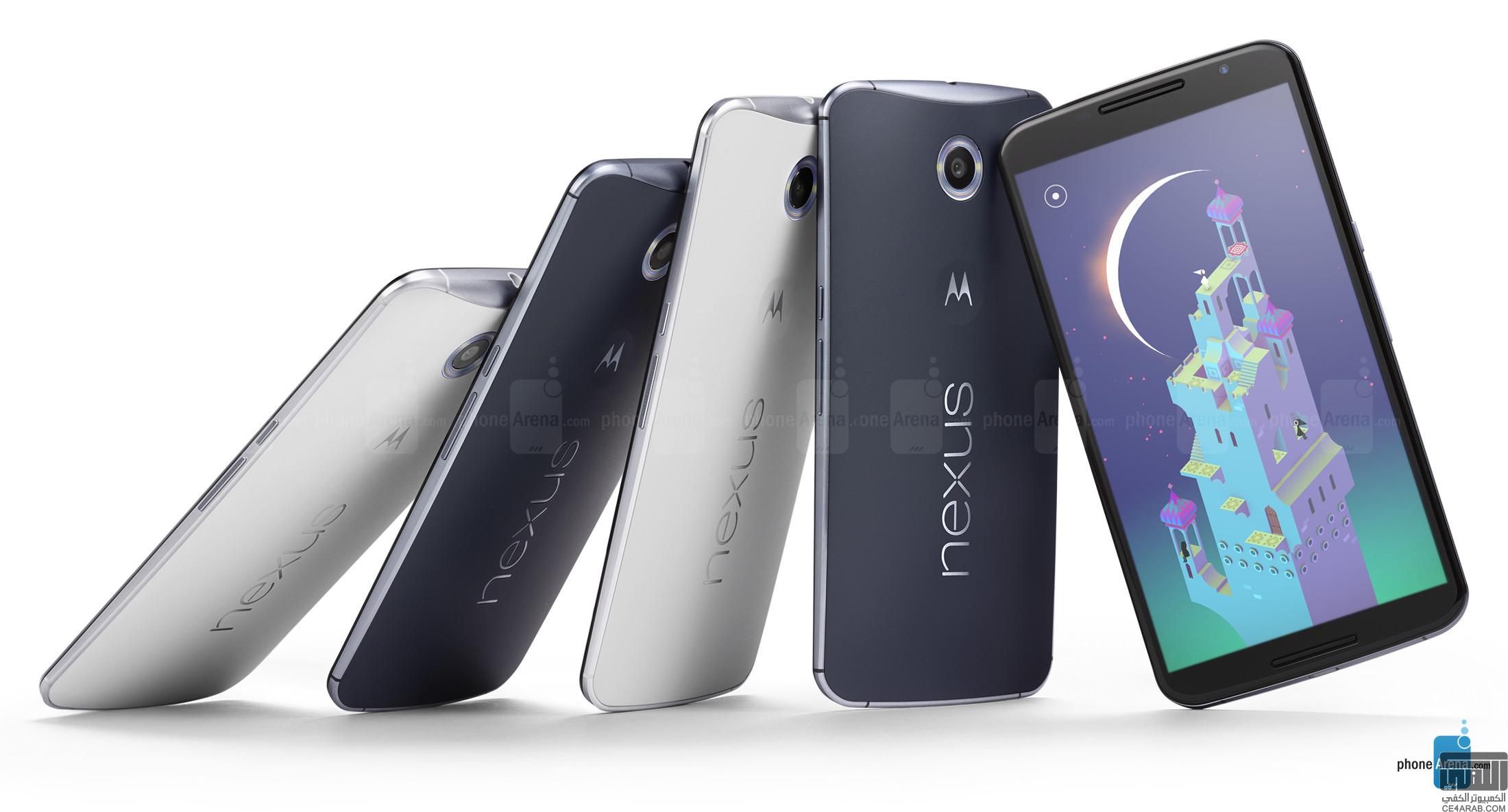 للبيع بأقل الاسعار اجهزة Motorola Nexus 6 موتورلا نكسوس 6 النسخة العالمية XT1100