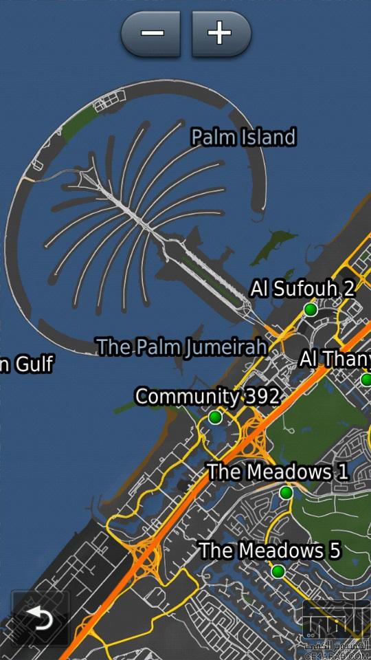 تشغيل خرائط المدن والصحراء بشكل افضل Garmin viago