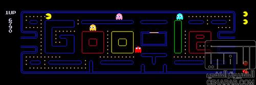 شركة Google تحتفل بالـ Pac-Man