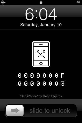 .: حل مشكلة الـ sad iPhone + تحديث الأيفون إلى 3.1.3 مع الجيلبريك :.