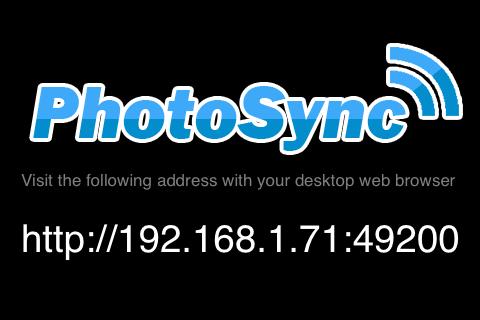 برنامج PhotoSync برنامج مشاركة صورك في الاي فون عبر شبكة WiFi